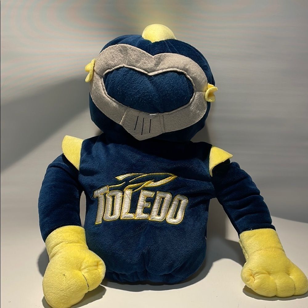 Blue and Yellow Plush Toy